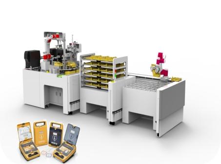AED Arc Surface Automatic Labeling Machine